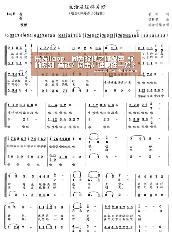 乐发IIapp_
同为玫瑰之城配色 驭帅系列 音速7 闪击6 谁更胜一筹?(图2) 乐发IIapp